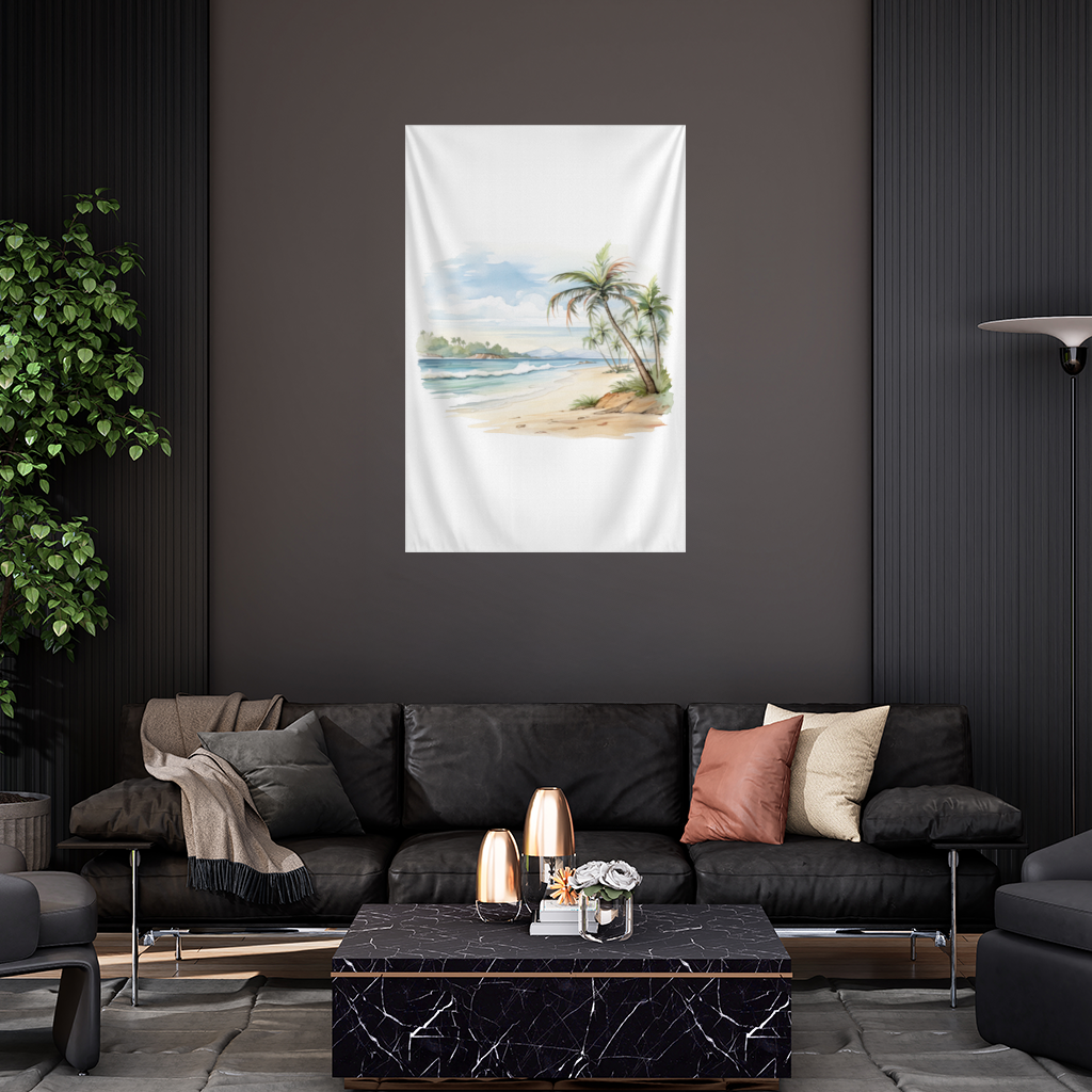 Tropical Palm Tree Beach 