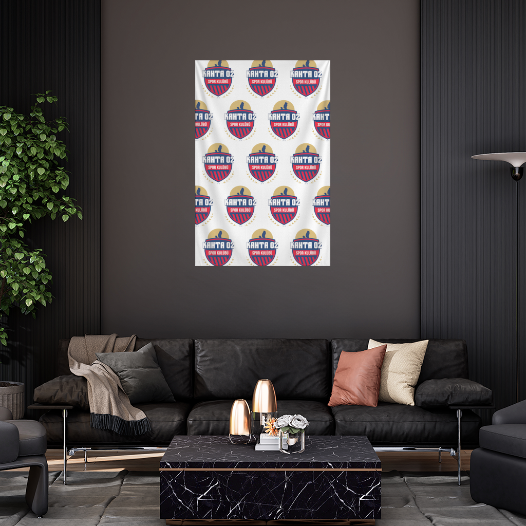 Kahta 02 Spor Kulübü Grid Wall Tapestry
