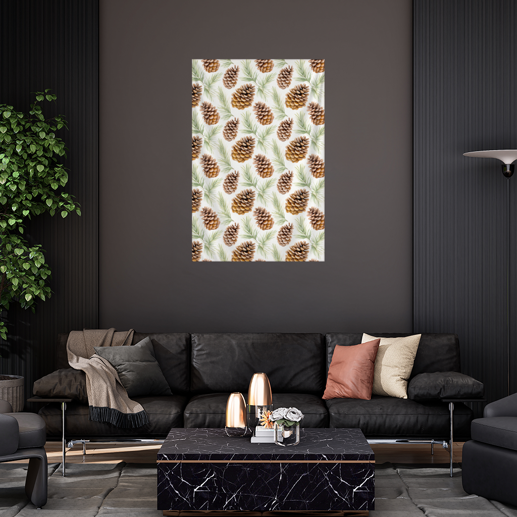 Pinecone Pattern Nature Background