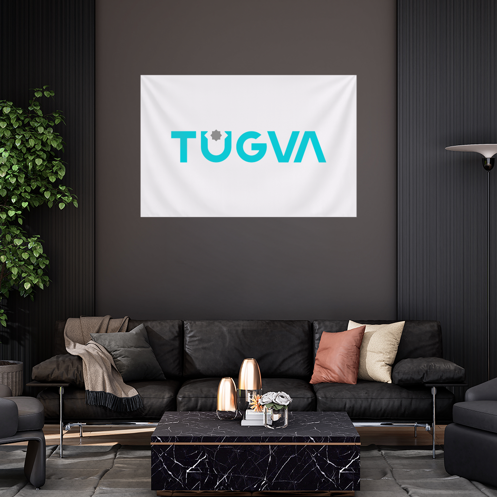 Tügva logo test ürünleri Duvar Örtüsü