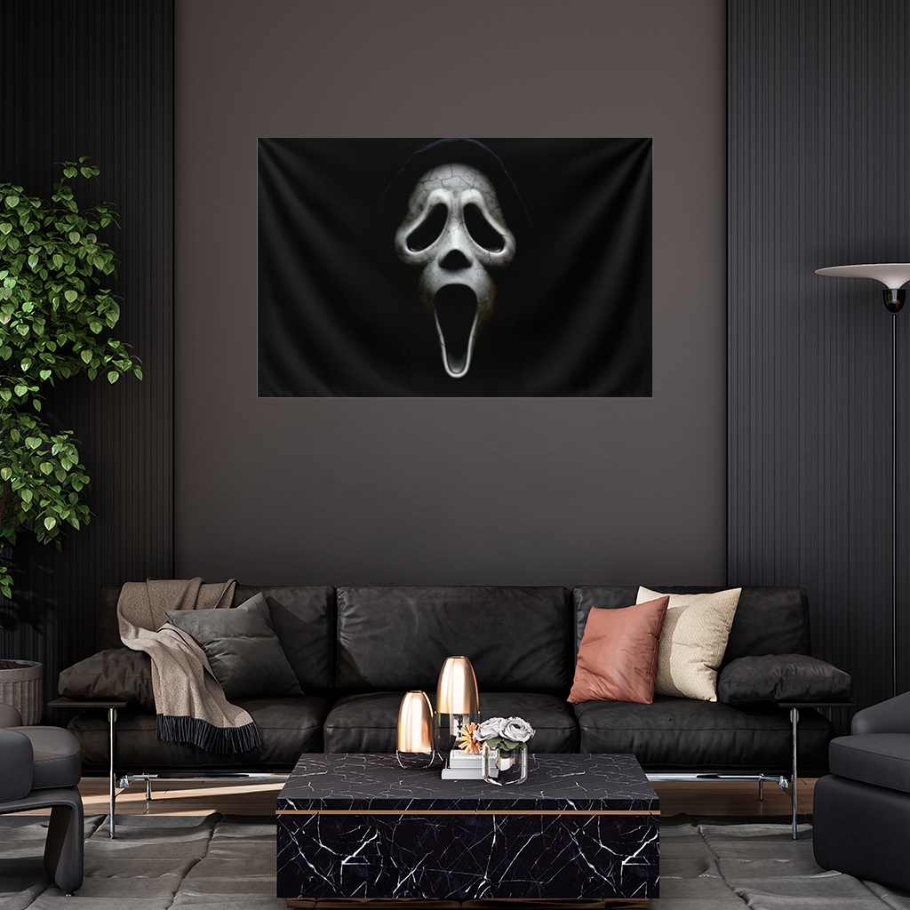 Ghostface The Scream from the Shadows Wall Tapestry