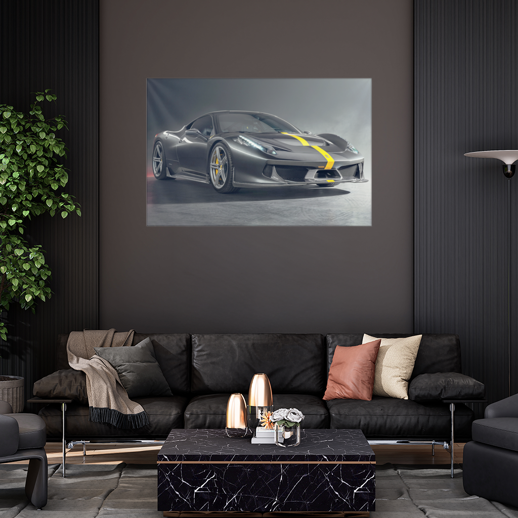 Ferrari 458 Italia Special Carbon Fiber Edition Wall Tapestry