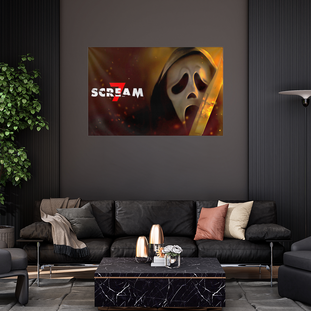 Horror Movie Ghost Fan Art Wall Tapestry