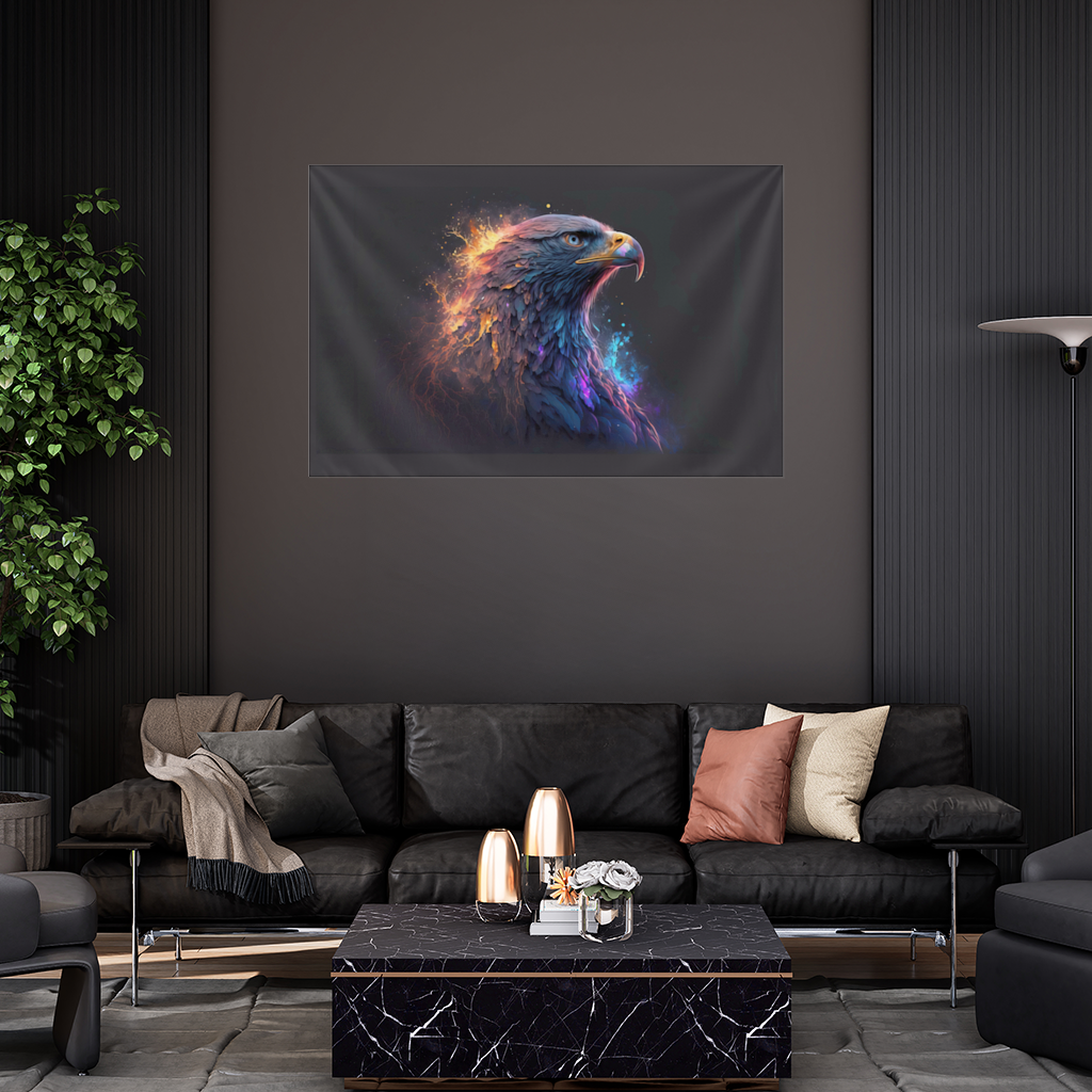 Eagle image  A symbol of strength and freedom. Wall Tapestry