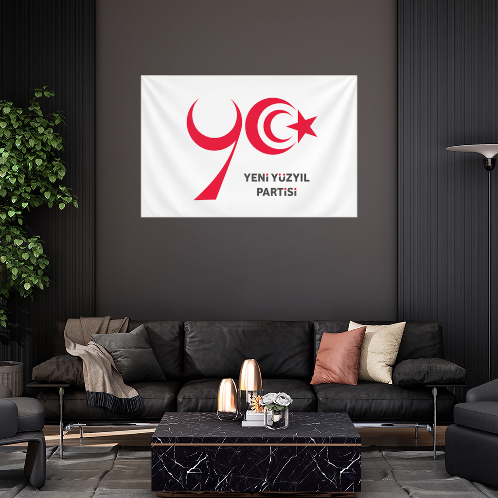 The Yeni Yüzyıl Party Logo on a White Background 
