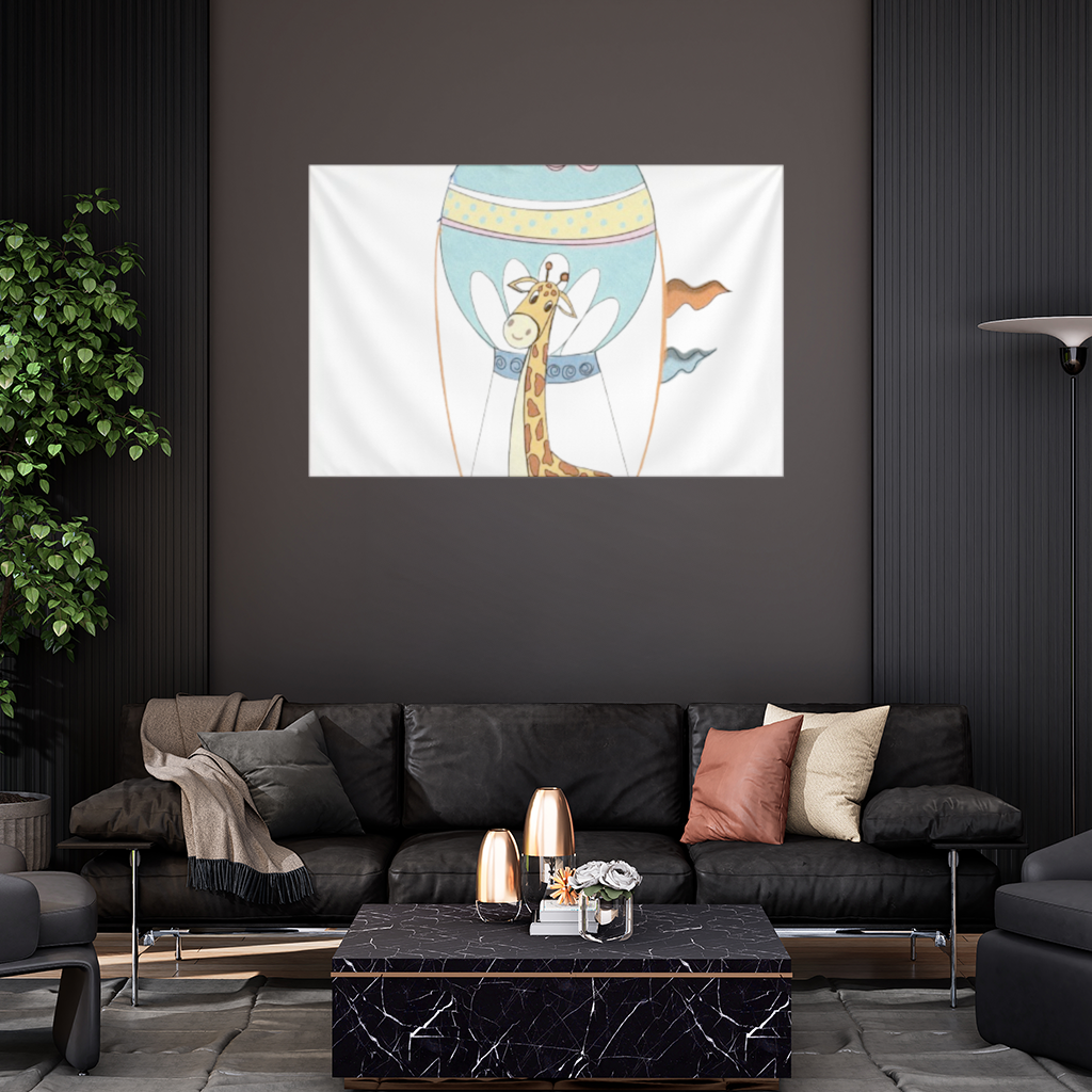 Özgür Zürafa Wall Tapestry