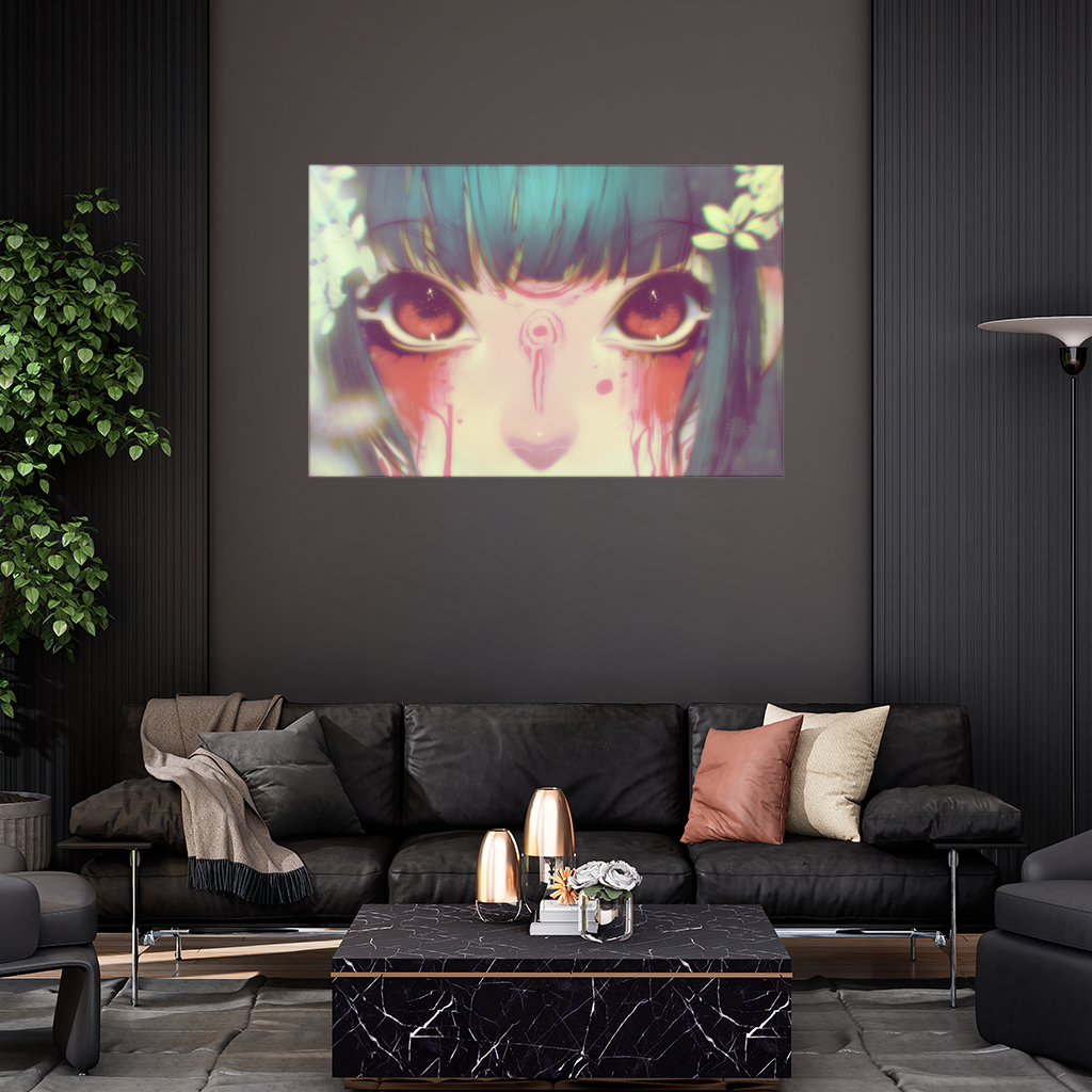 secret green Wall Tapestry