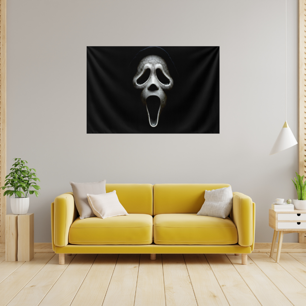 Ghostface The Scream from the Shadows Wall Tapestry