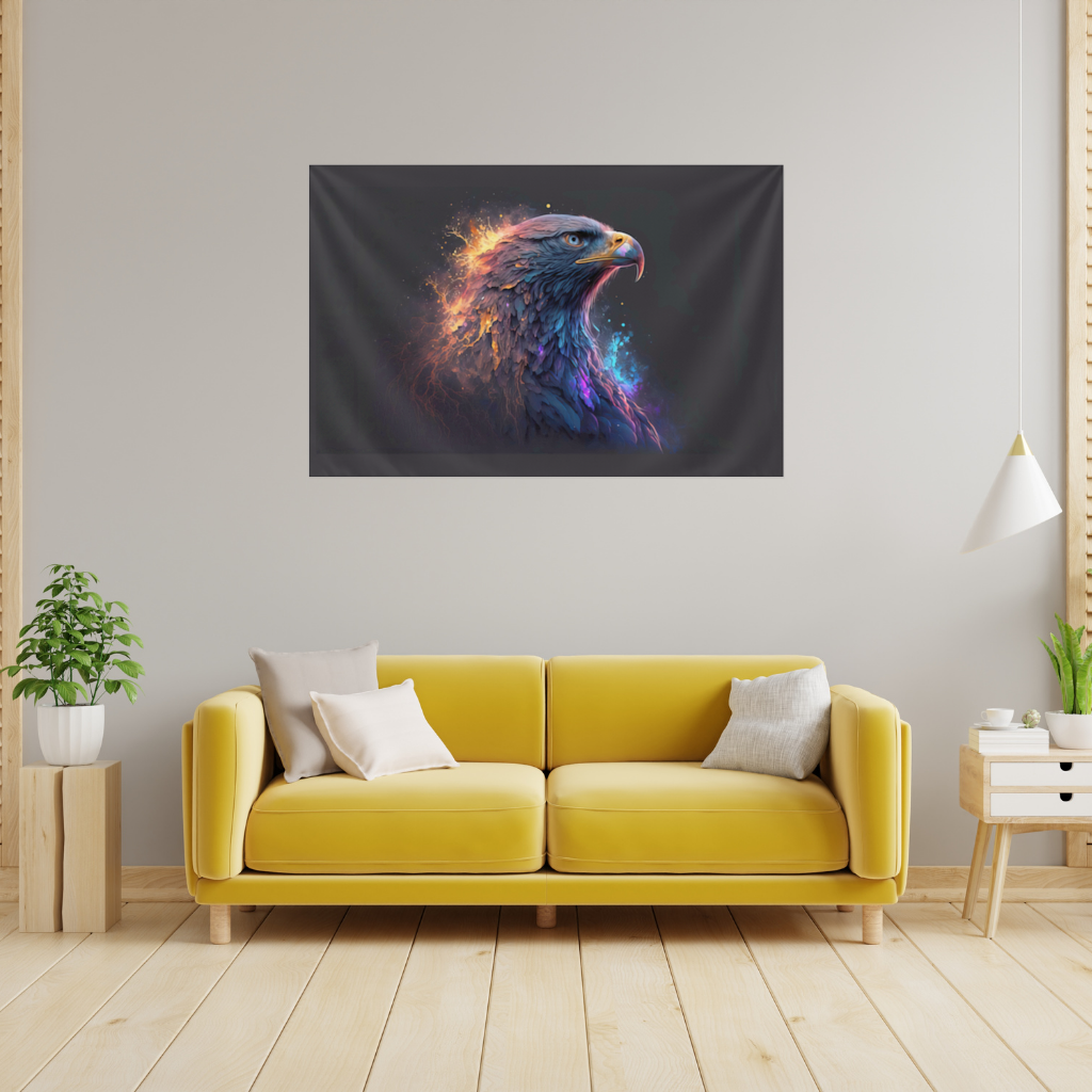 Eagle image  A symbol of strength and freedom. Wall Tapestry