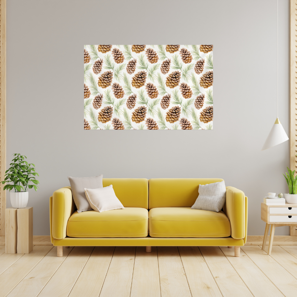 Pinecone Pattern Nature Background