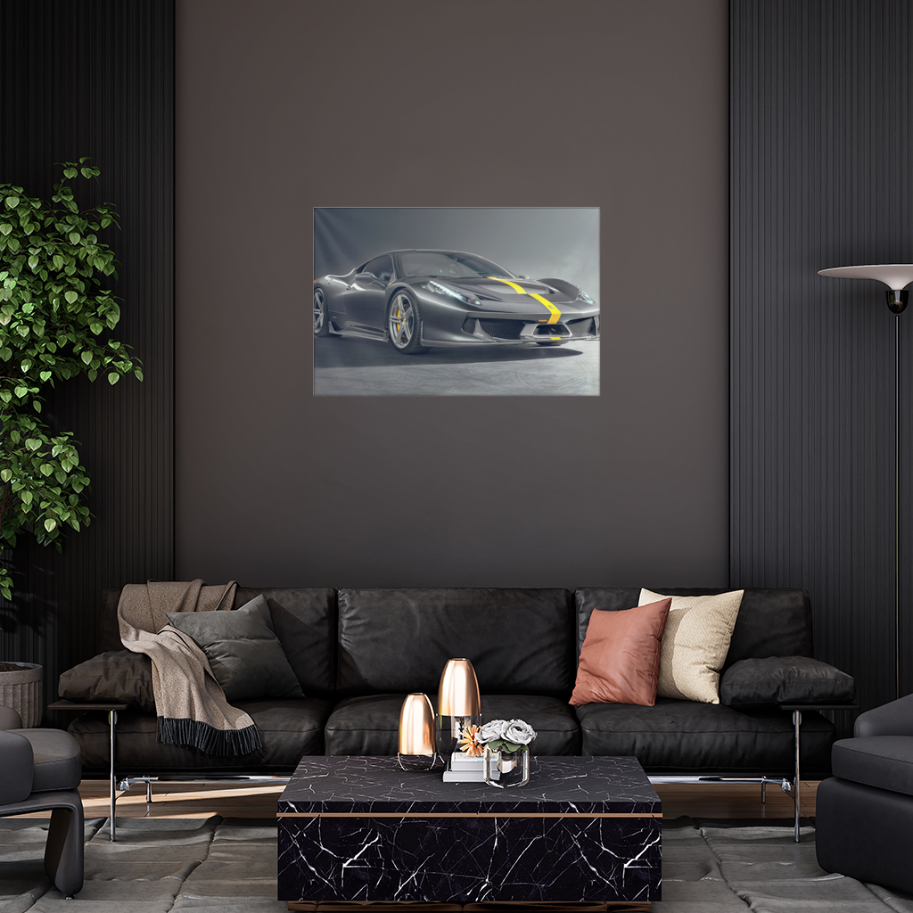 Ferrari 458 Italia Special Carbon Fiber Edition Wall Tapestry