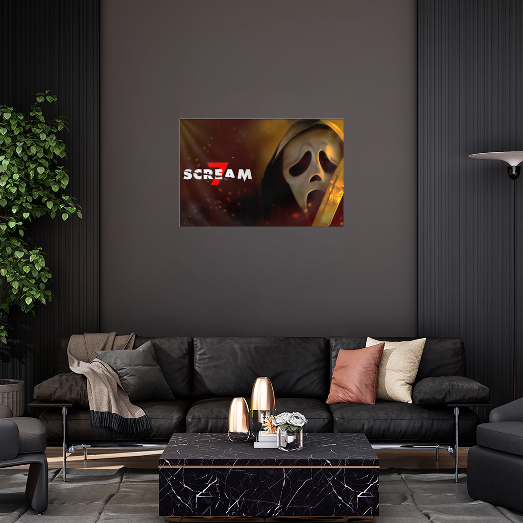 Horror Movie Ghost Fan Art Wall Tapestry