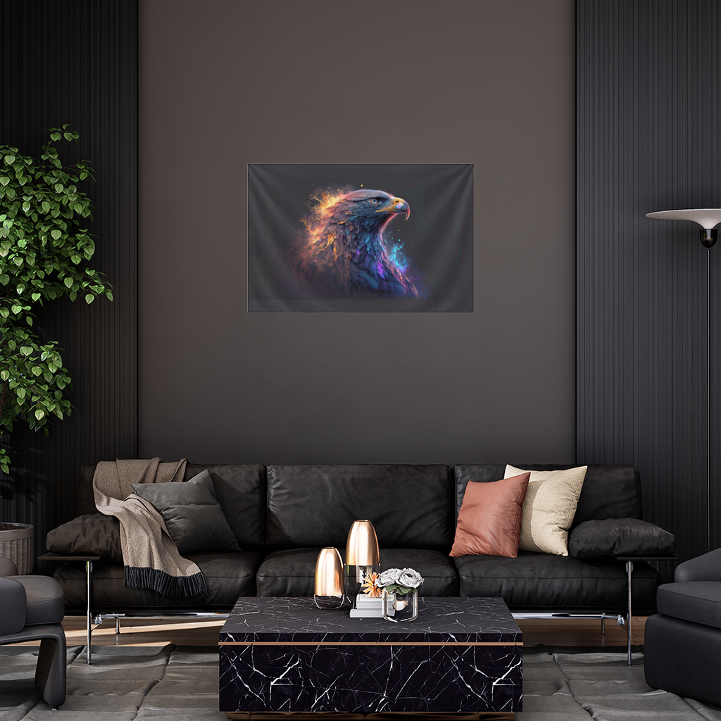 Eagle image  A symbol of strength and freedom. Wall Tapestry