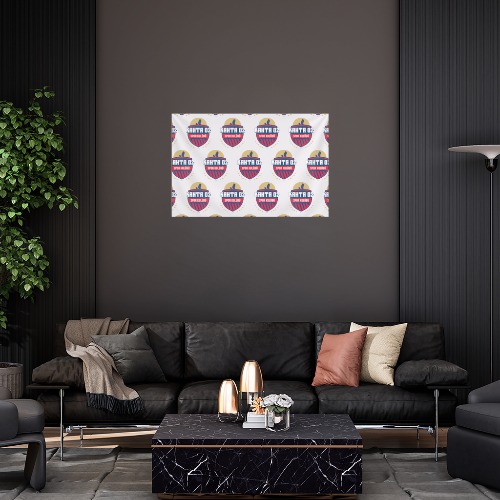 Kahta 02 Spor Kulübü Grid Wall Tapestry