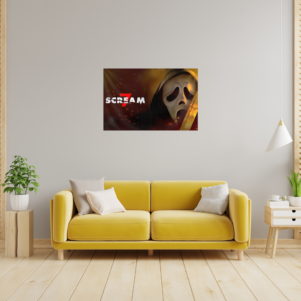 Horror Movie Ghost Fan Art Wall Tapestry