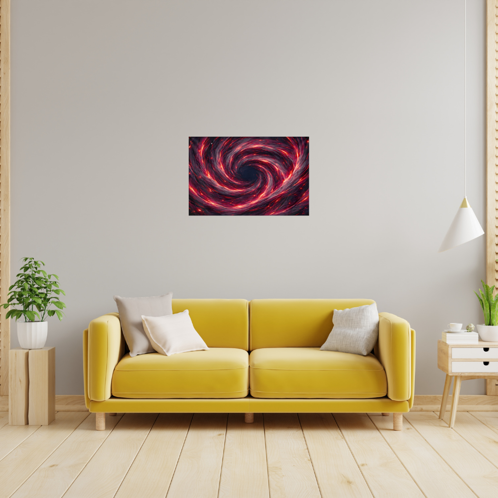 Uchiha Brothers Eternal Black Flames of Amaterasu Wall Tapestry