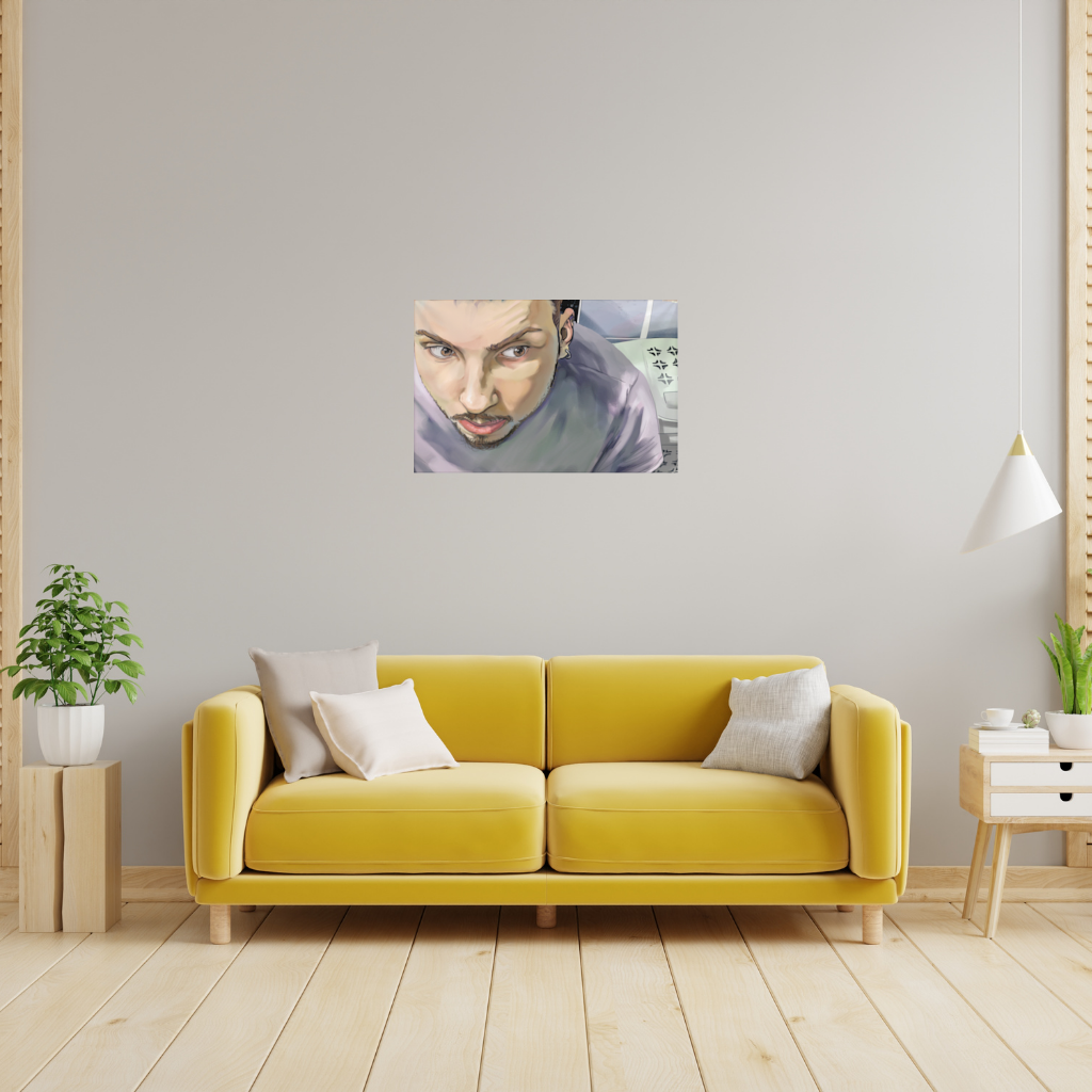 Toilet allegory Wall Tapestry