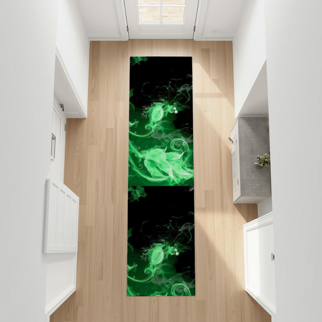 Green and black smokes 