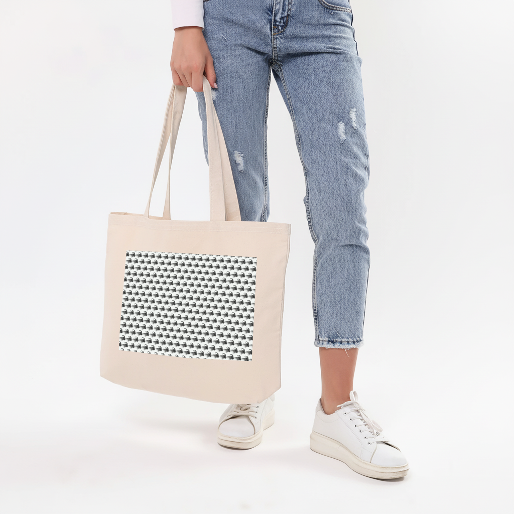 Goat Horizontal Canvas Tote Bag