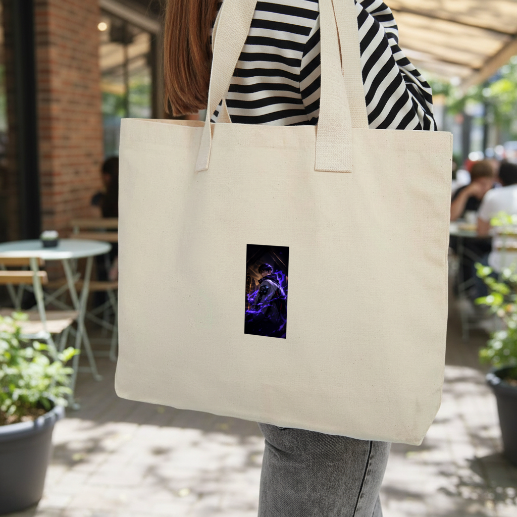 Valorant Iso Mouse pad Inner Pocket Tote with Webbing Handle