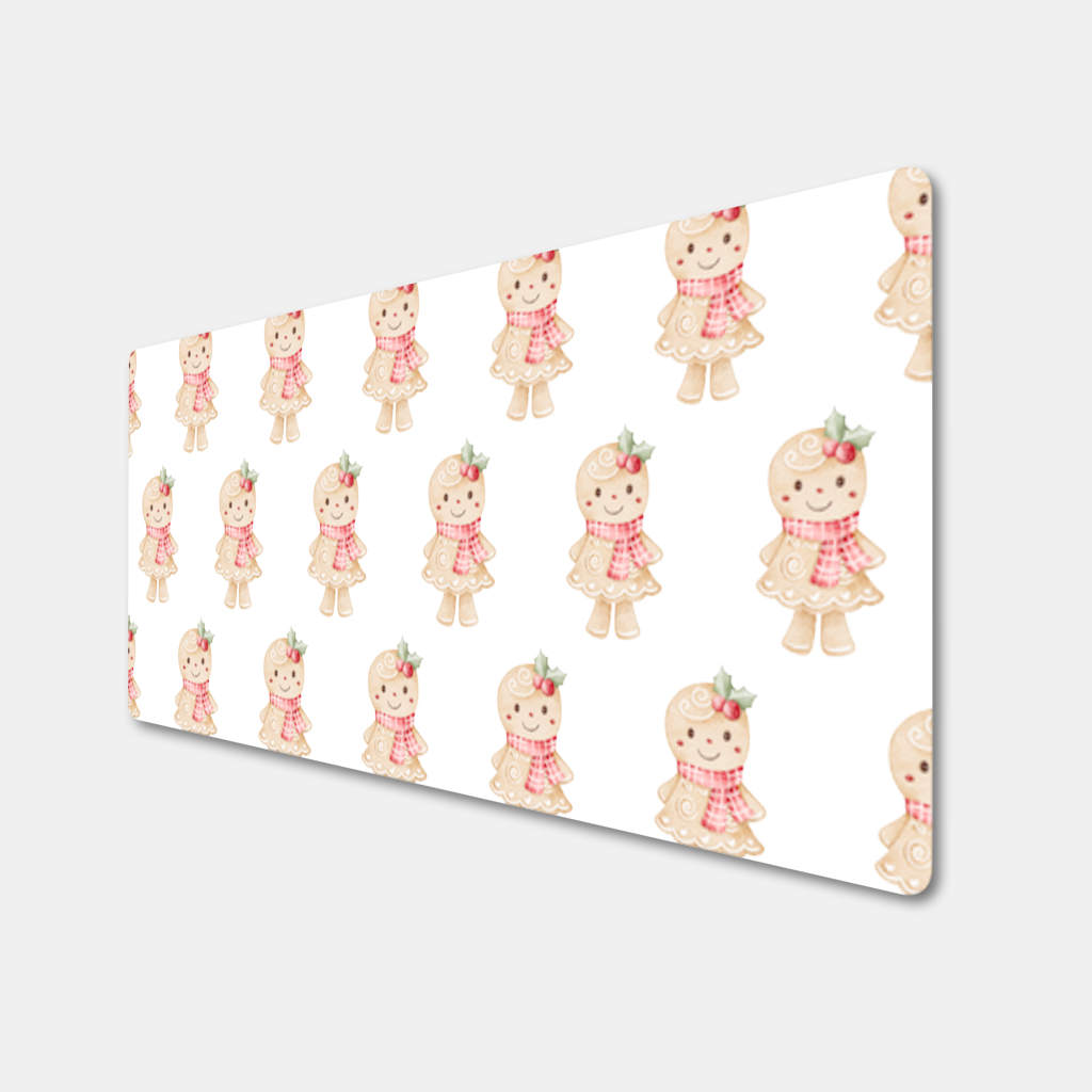 Sevimli Zencefilli Kurabiye Karakteri Mouse Pad