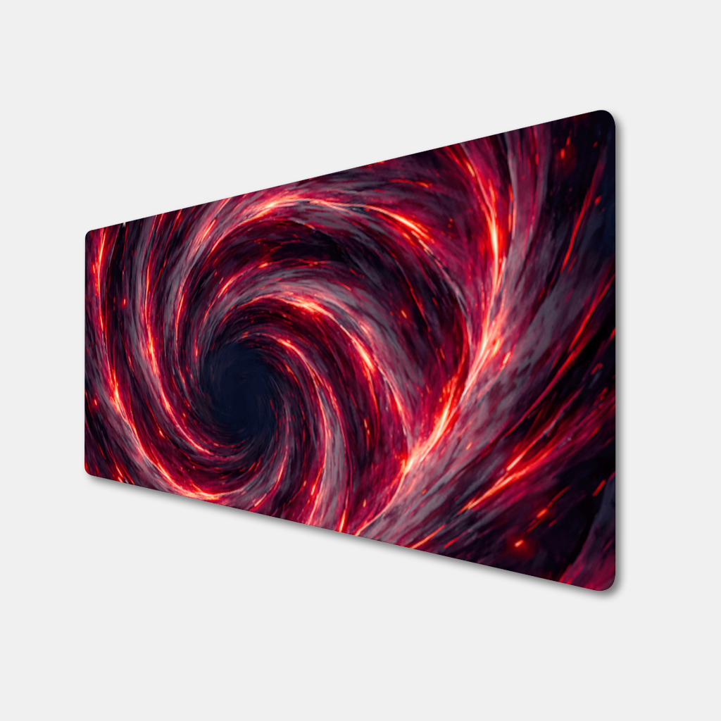 Uchiha Brothers Eternal Black Flames of Amaterasu Mouse Pad