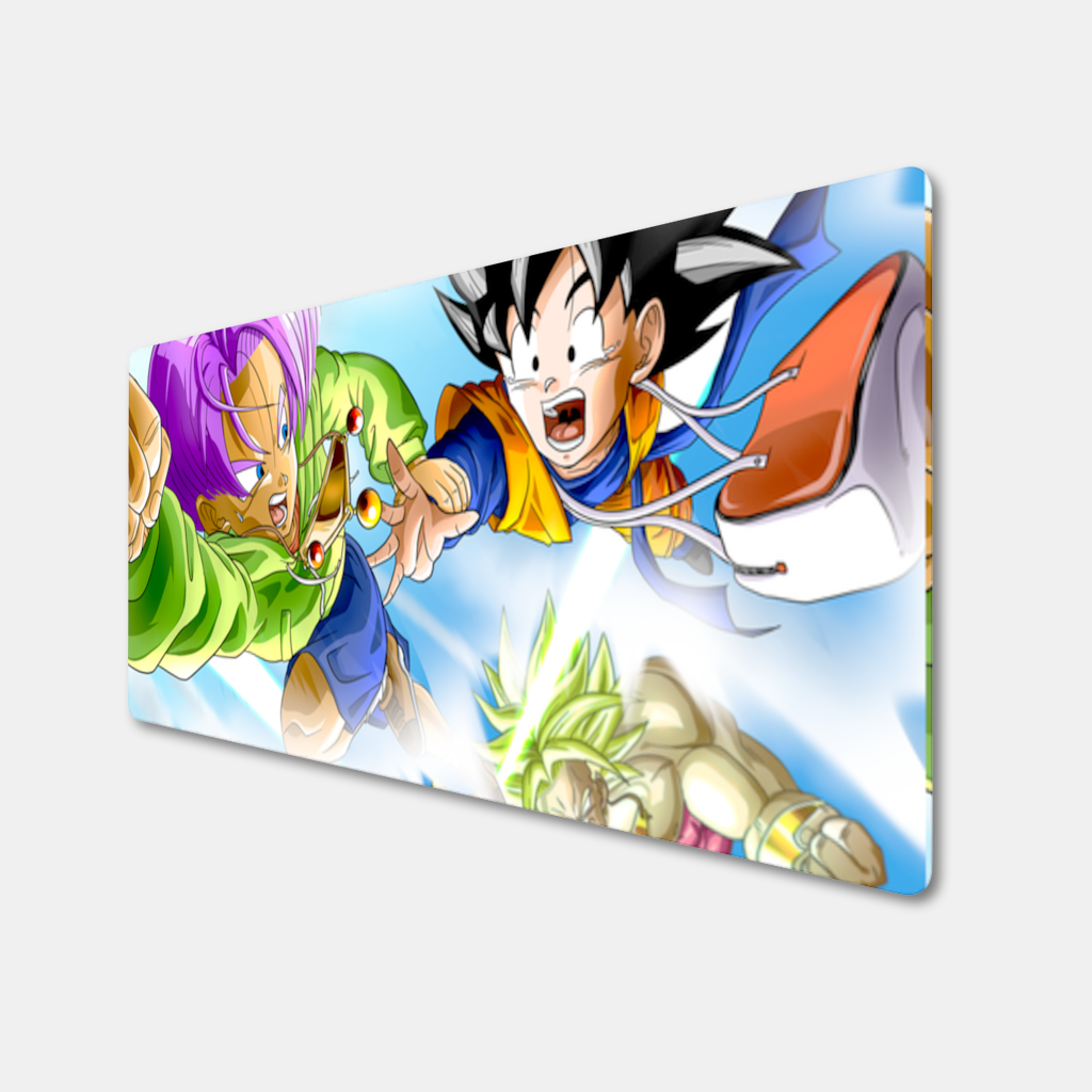 Enerji Patlamalı Shonen Savaş Sahnesi Mouse Pad