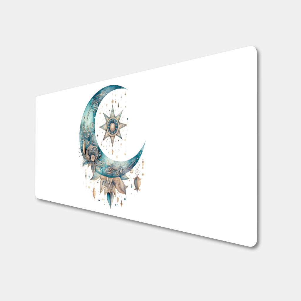 Boho Göksel Güneş ve Ay Mouse Pad