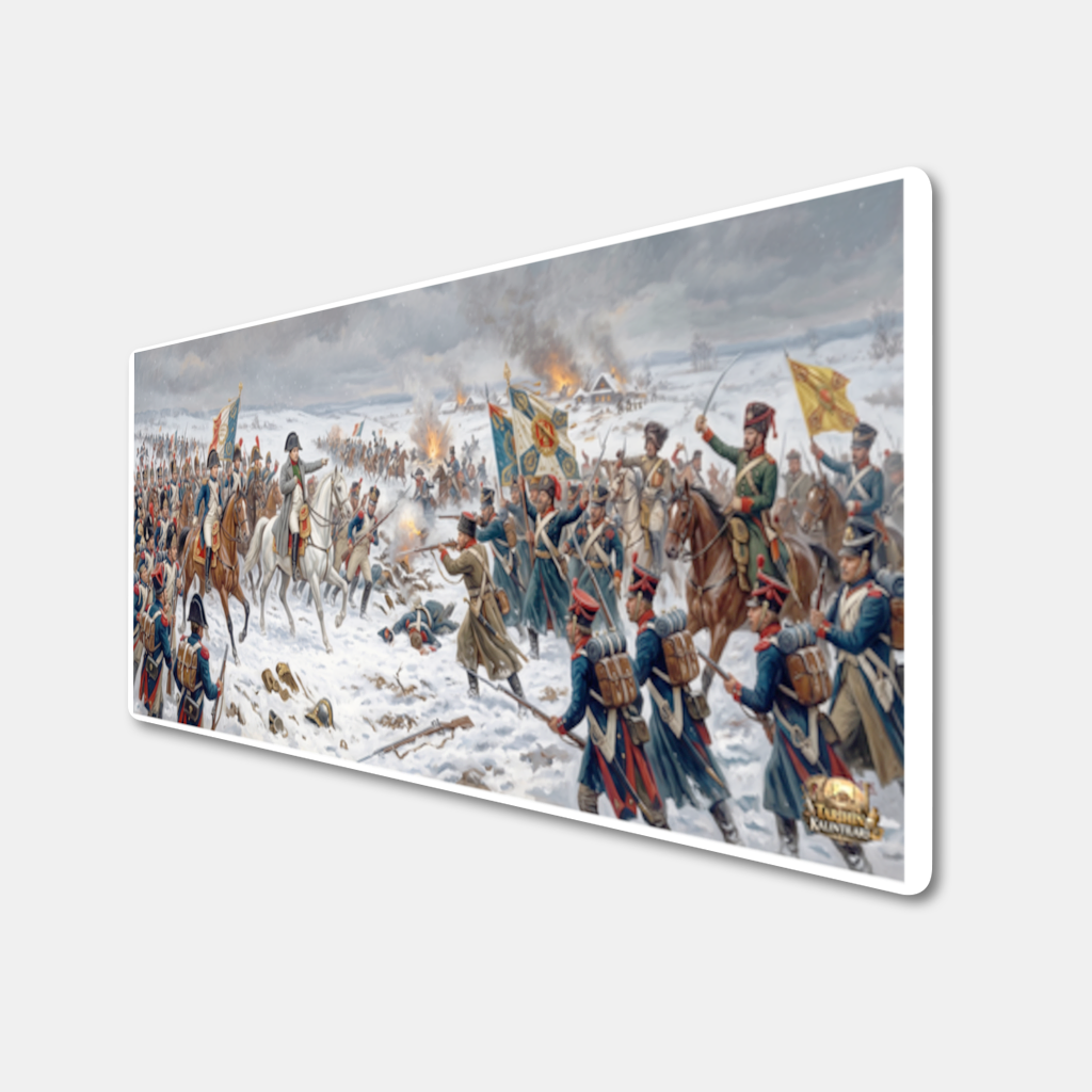 Epik Napolyon Rusya Seferi Mouse Pad