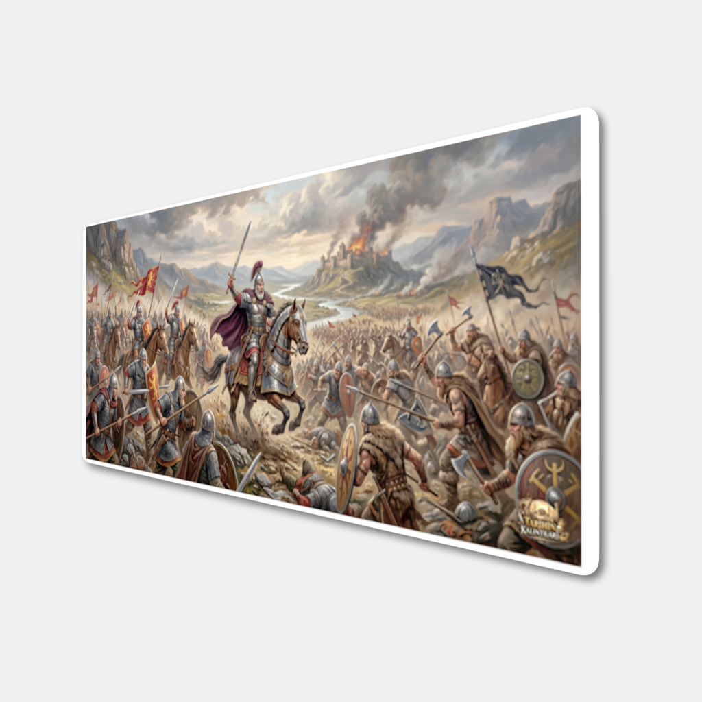 Epik Savaş Sahnesi Mouse Pad