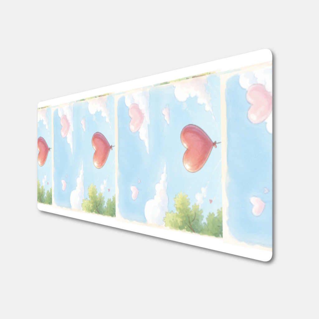 Uçan balon Mouse Pad
