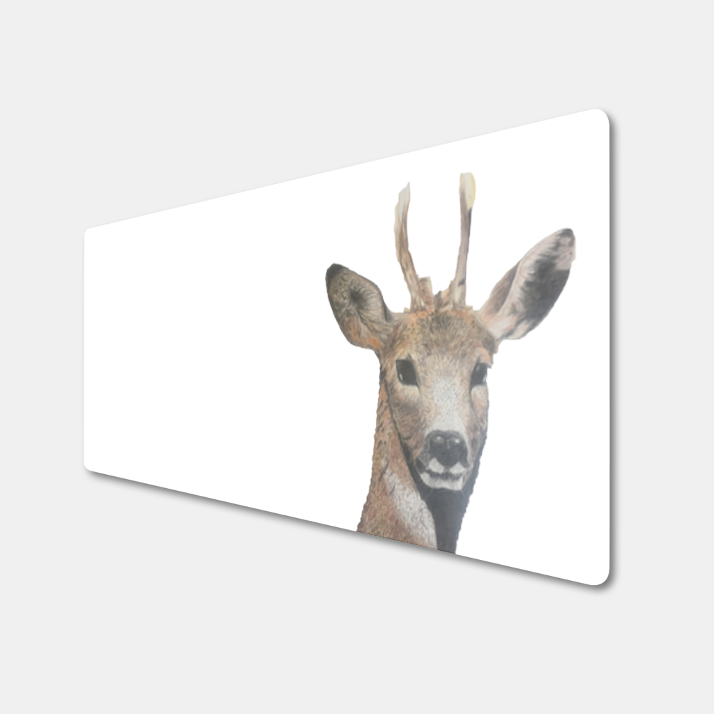 Deer colored pencil sketch Mouse Pad