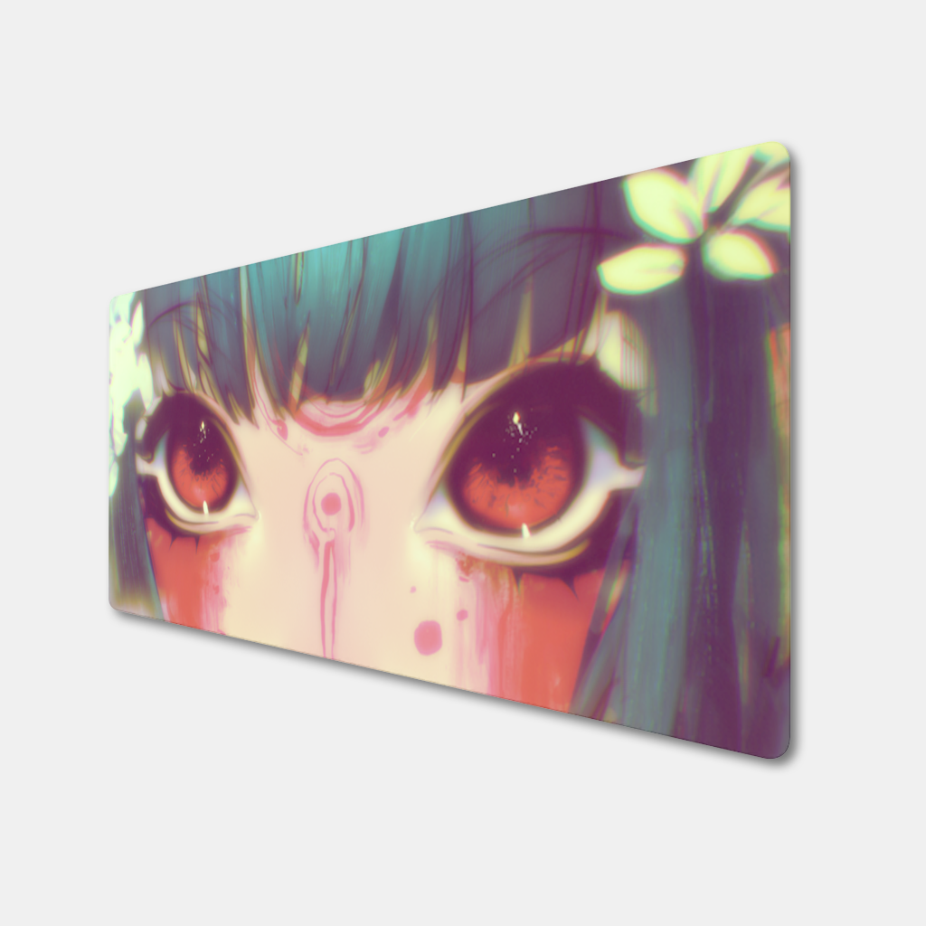secret green Mouse Pad