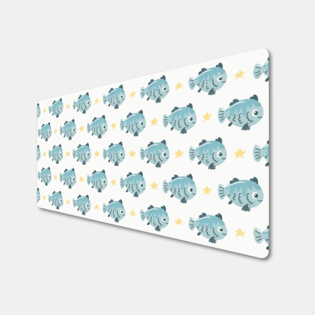 Cute Fish Mouse Pad