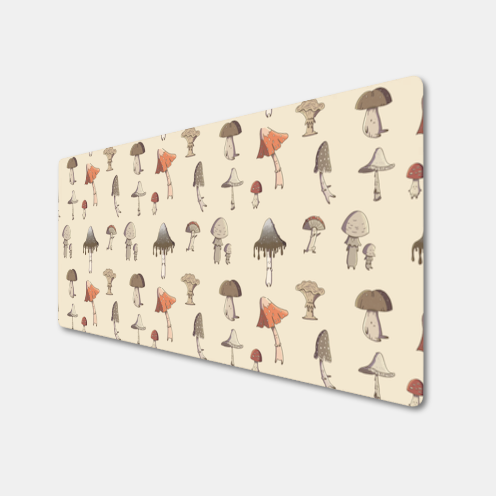 Sad Mushrooms Mouse Pad