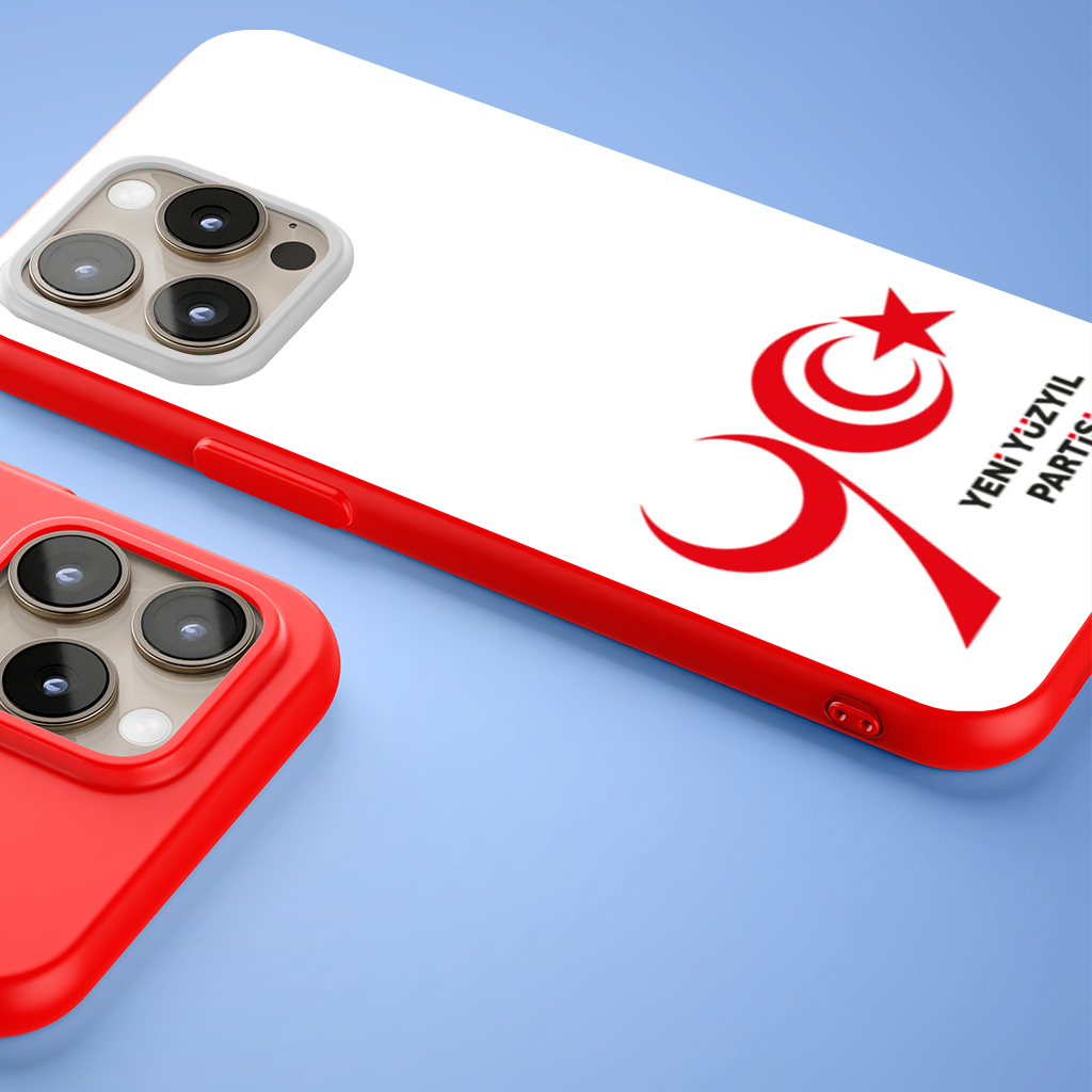 The Yeni Yüzyıl Party Logo on a White Background iPhone 15 Pro Case