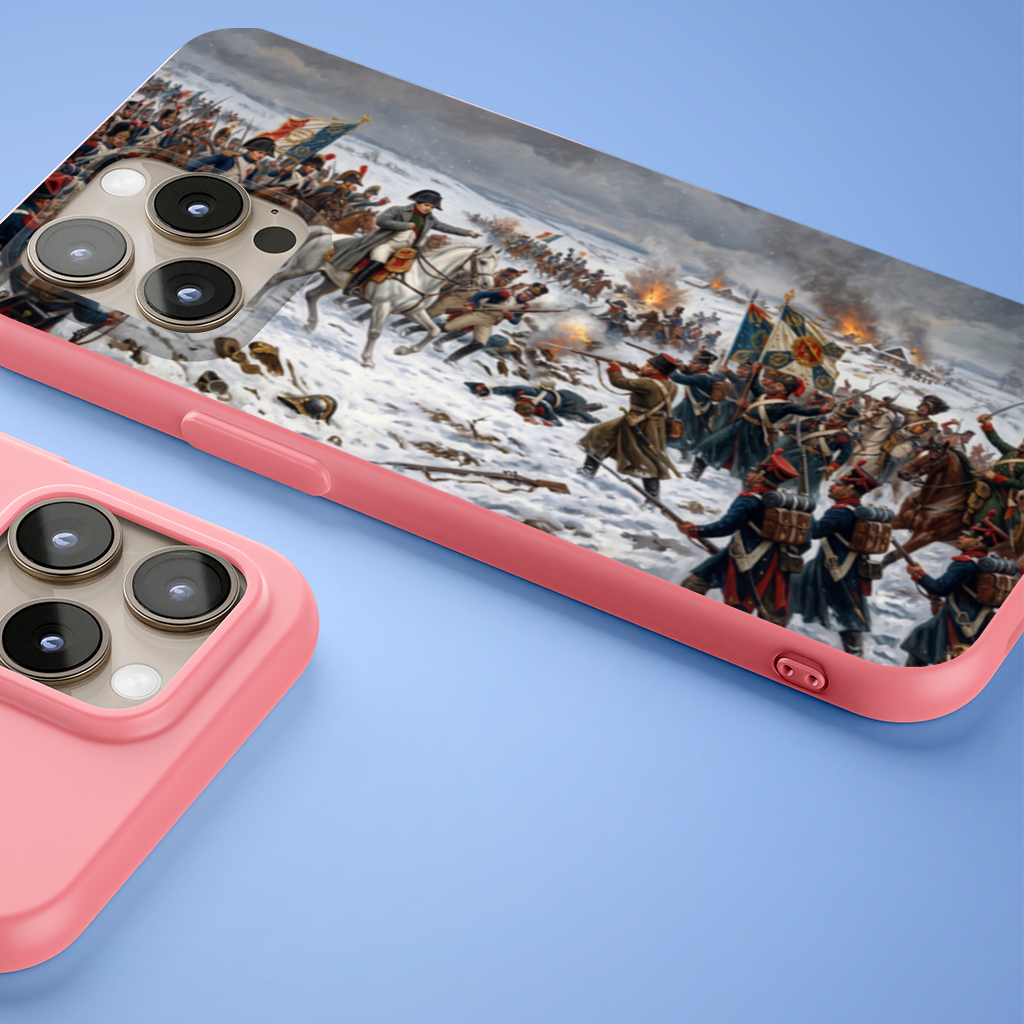 Epic Napoleon Russian Campaign iPhone 15 Pro Case