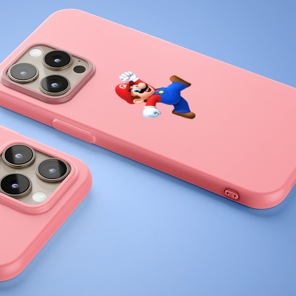 Retro Pixel Hero Design iPhone 15 Pro Case