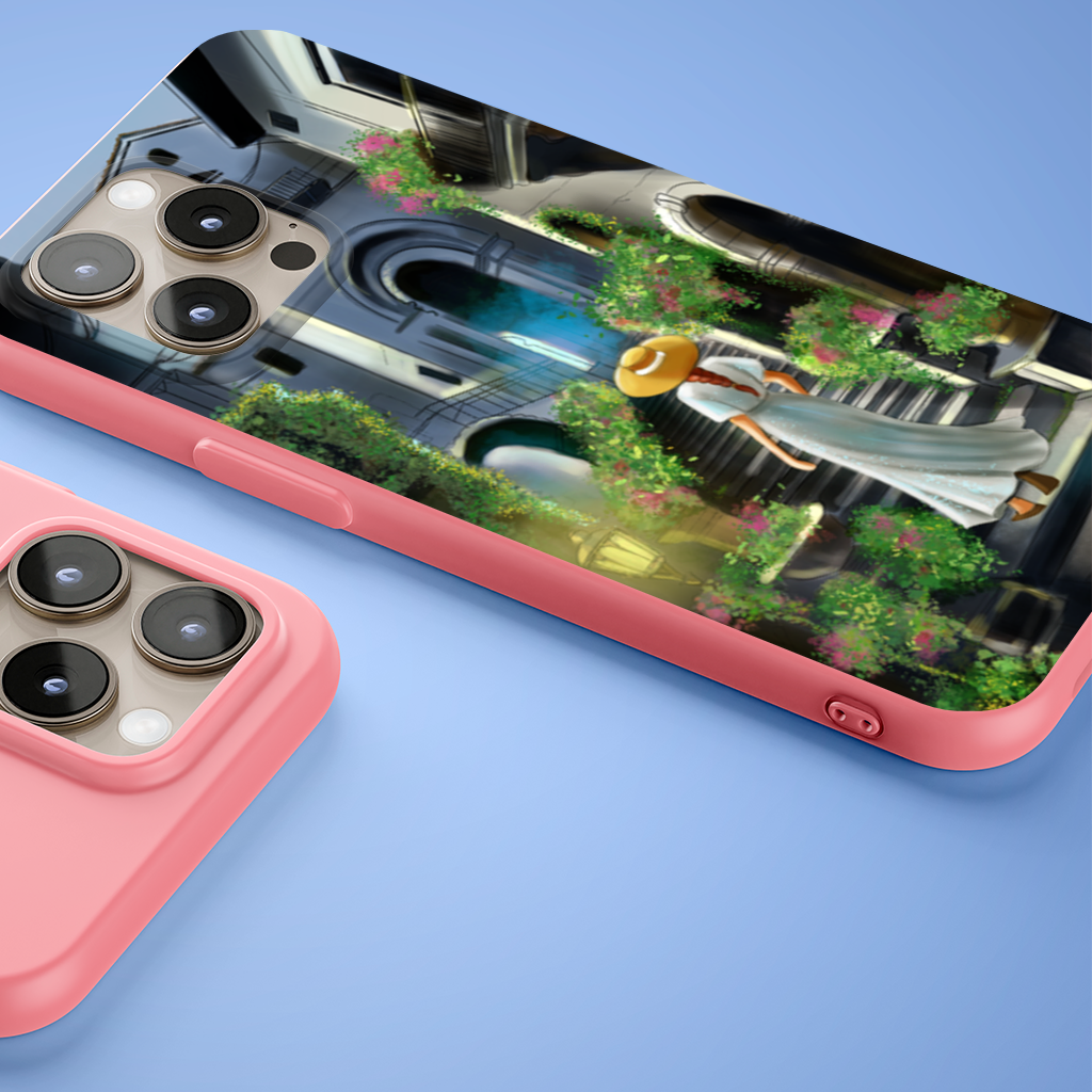 Zamanda Yolculuk Çiçekli Sokakların Hikayesi iPhone 15 Pro Kılıfı