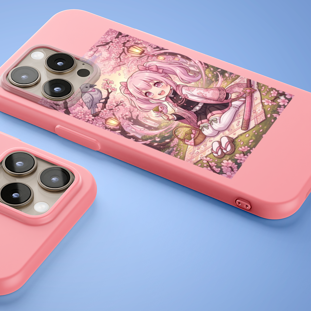 Hanami hokiralı halı iPhone 15 Pro Case