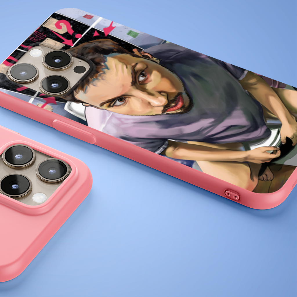 Toilet allegory iPhone 15 Pro Case