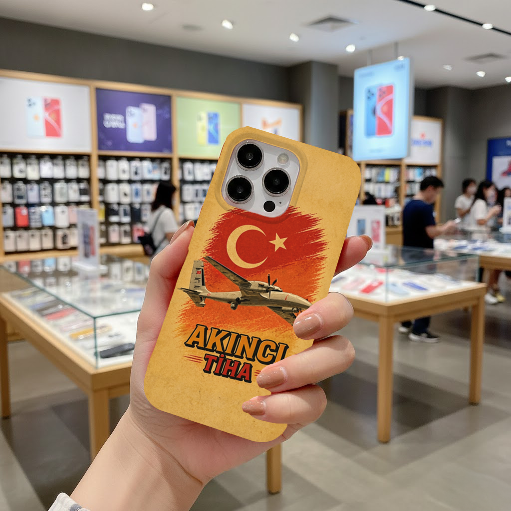 Akinci Tiha Retro Military iPhone 16 Pro Case