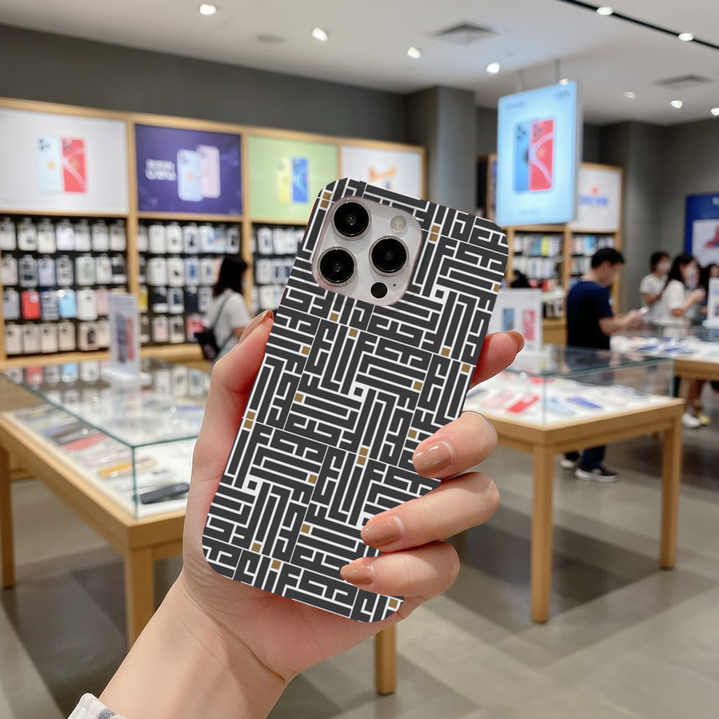 Kufi yazı- Elif iPhone 16 Pro Case