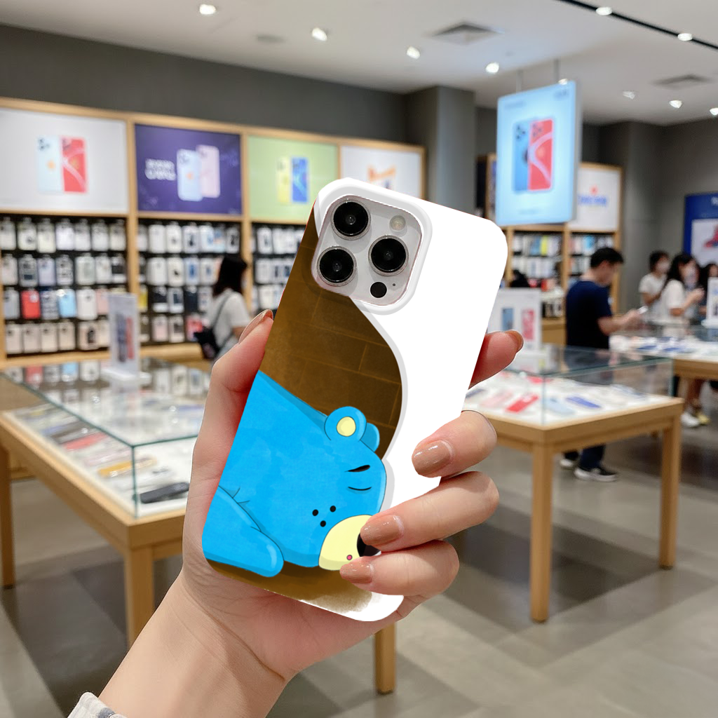 Mavi Ayı - Ayı Pooli-Masal Karakteri iPhone 16 Pro Kılıfı