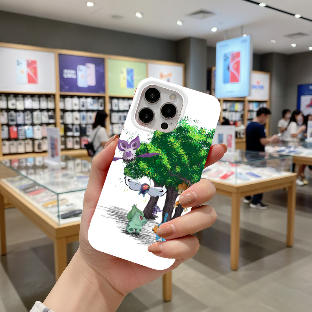 Fanmade Fakemon Characters, happy friends, anime characters iPhone 16 Pro Case