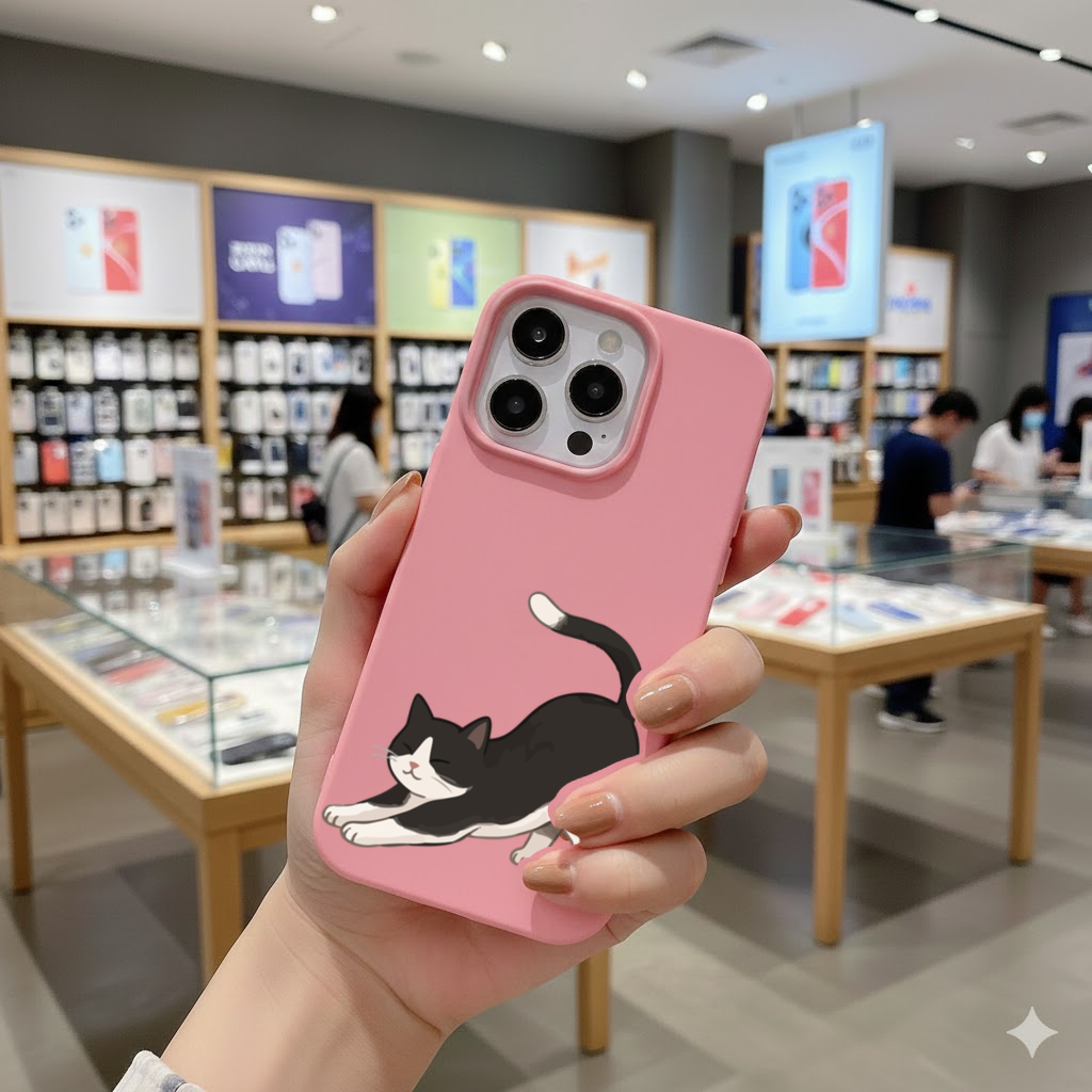 Stretching Tuxedo Cat iPhone 16 Pro Case