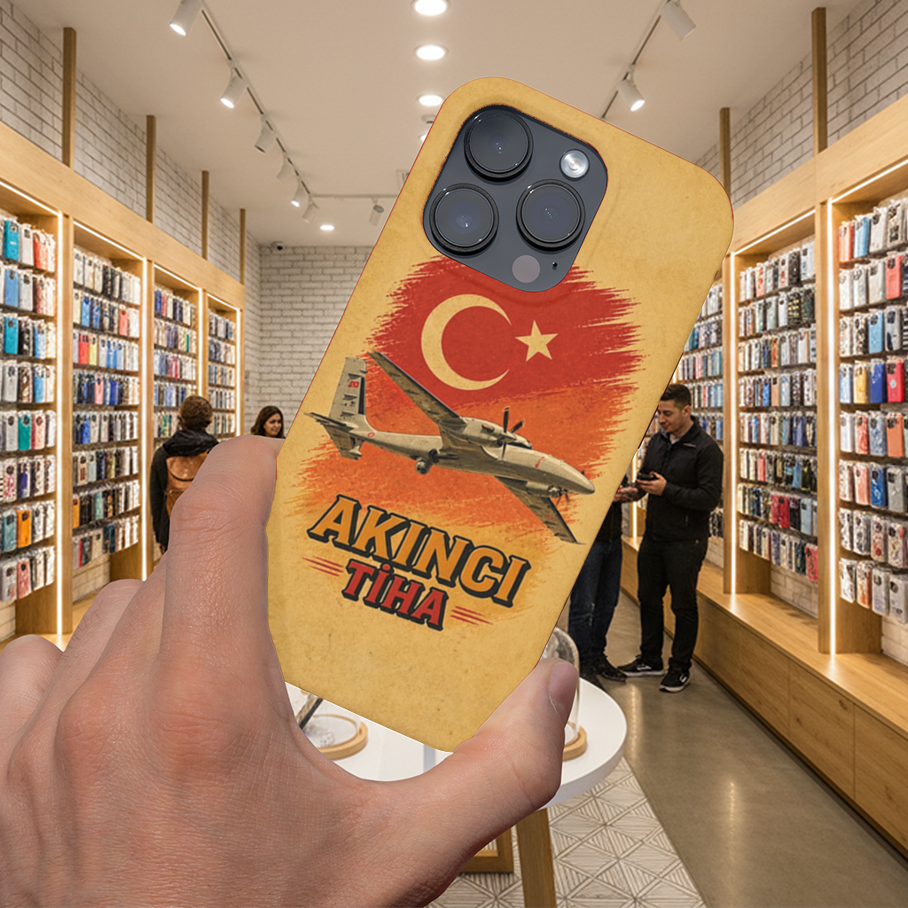 Akinci Tiha Retro Military iPhone 16 Pro Case