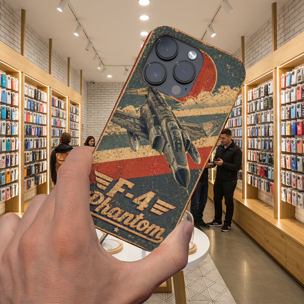 F-4 Phantom Turkish Air Force Retro iPhone 16 Pro Case