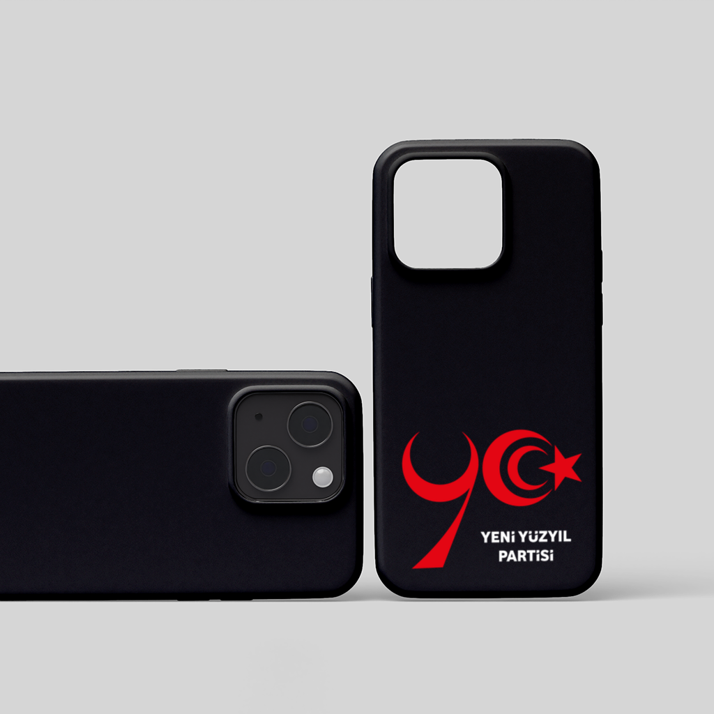 The Yeni Yüzyıl Party Logo On A Transparent Background iPhone 15 Case