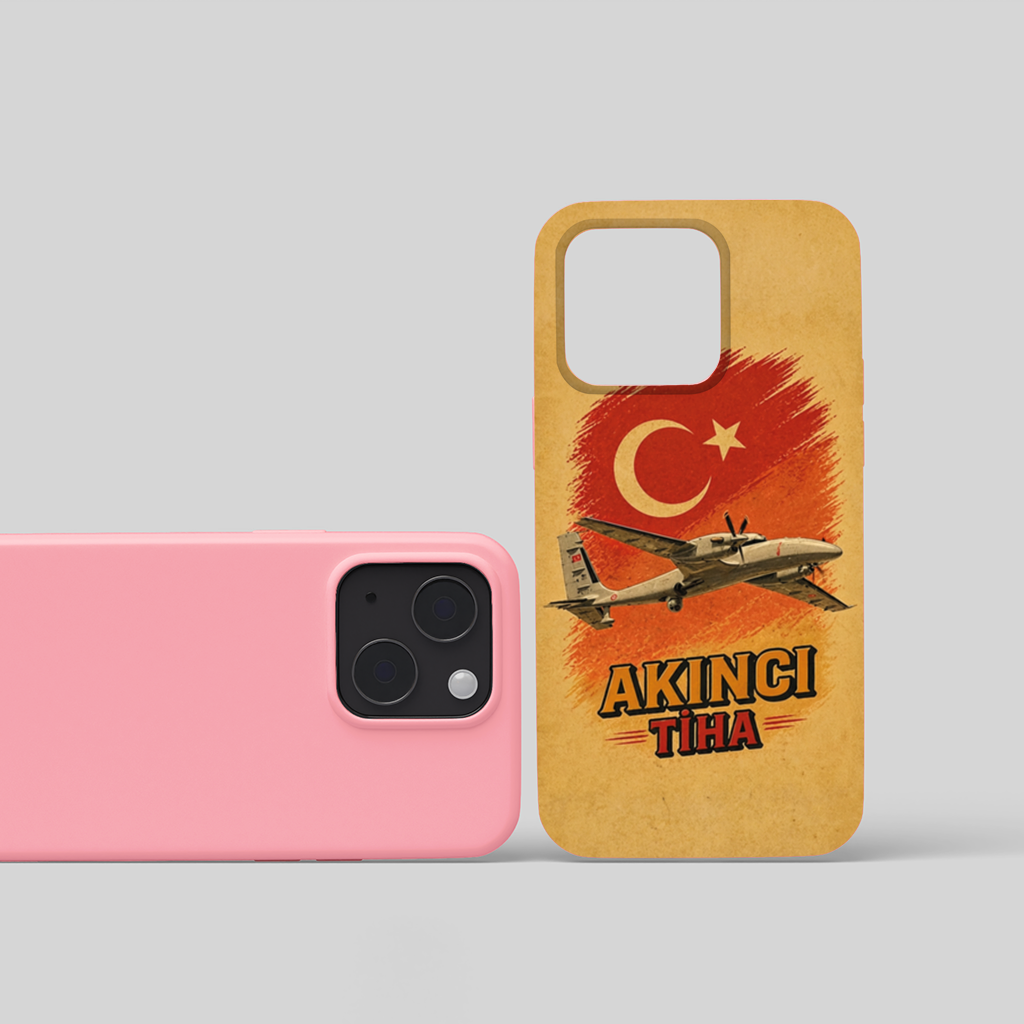 Akinci Tiha Retro Military iPhone 15 Case